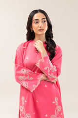 2 PIECE EMBROIDERED LAWN SUIT (PRET)