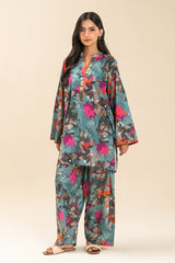 2 PIECE PRINTED LAWN SUIT (PRET)