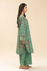 EMBROIDERED LAWN SHIRT (PRET)