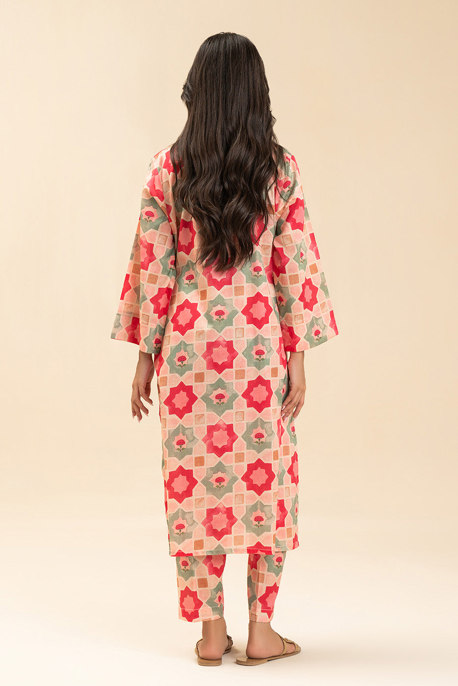 PRINTED LAWN SHIRT (PRET)