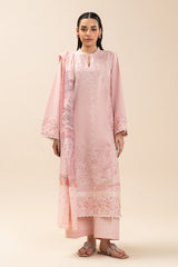 3 PIECE EMBROIDERED LAWN SUIT (HIGH CASUAL)