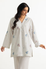 Blended Embroidered Co-Ord Set