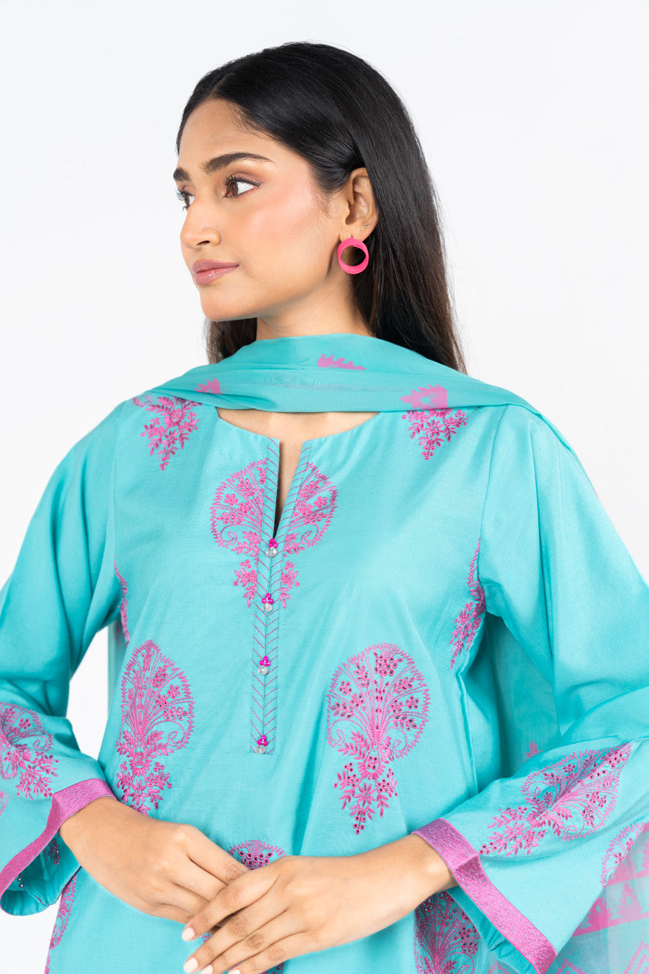 RTW | SHIRT, TROUSER & DUPATTA