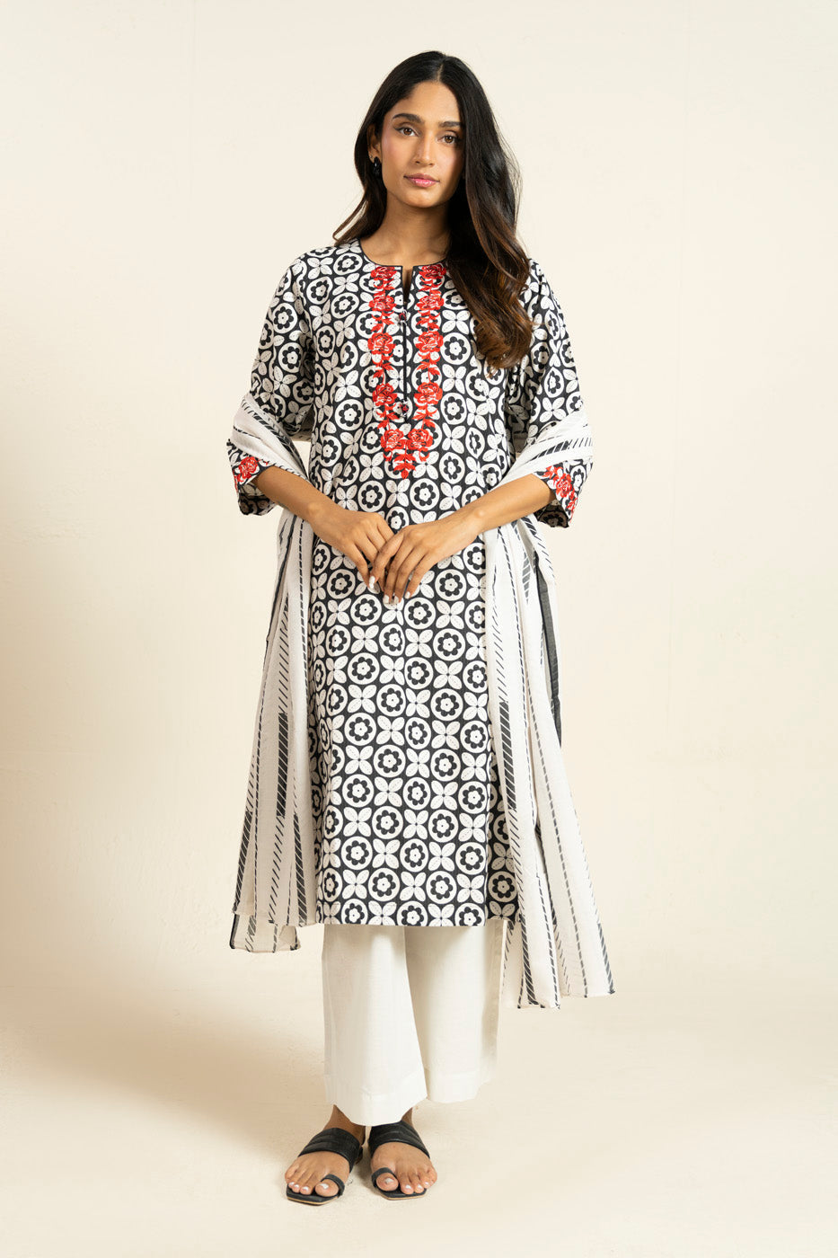 RTW | SHIRT, CULOTTE & DUPATTA