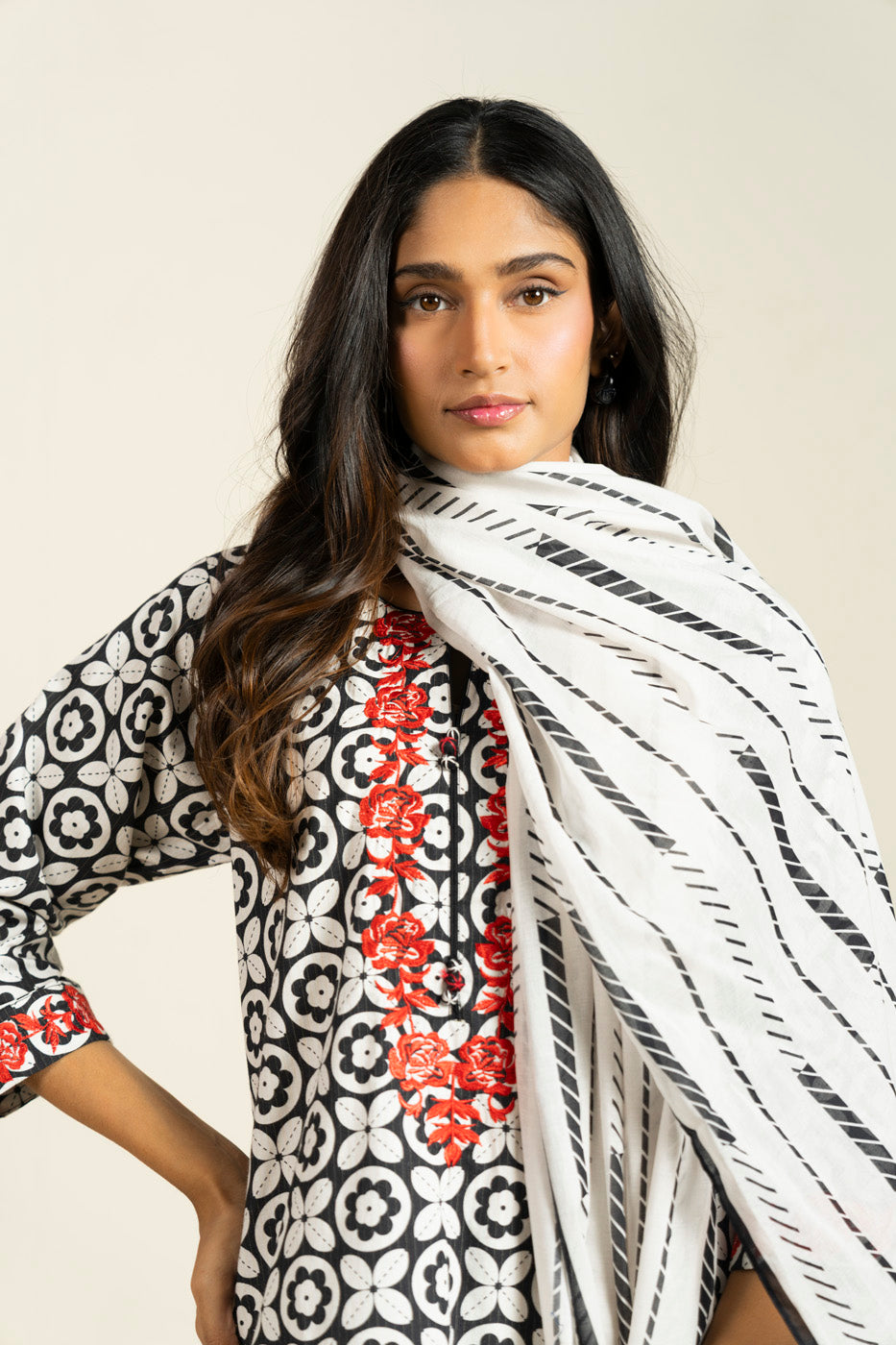 RTW | SHIRT, CULOTTE & DUPATTA