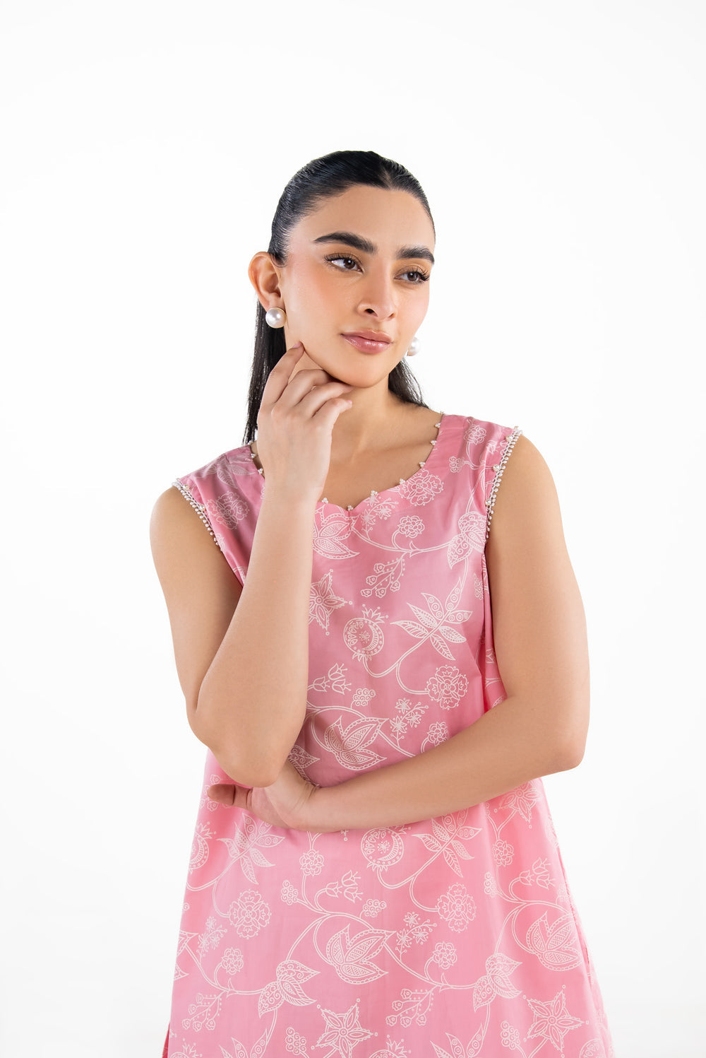 Cambric Block Printed Co-Ord Set