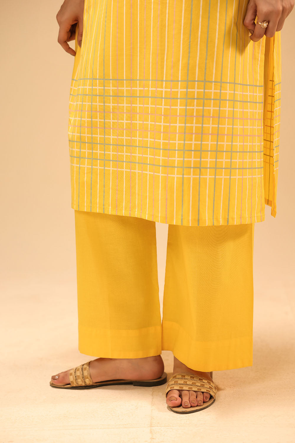 Cambric Block Printed Co-Ord Set