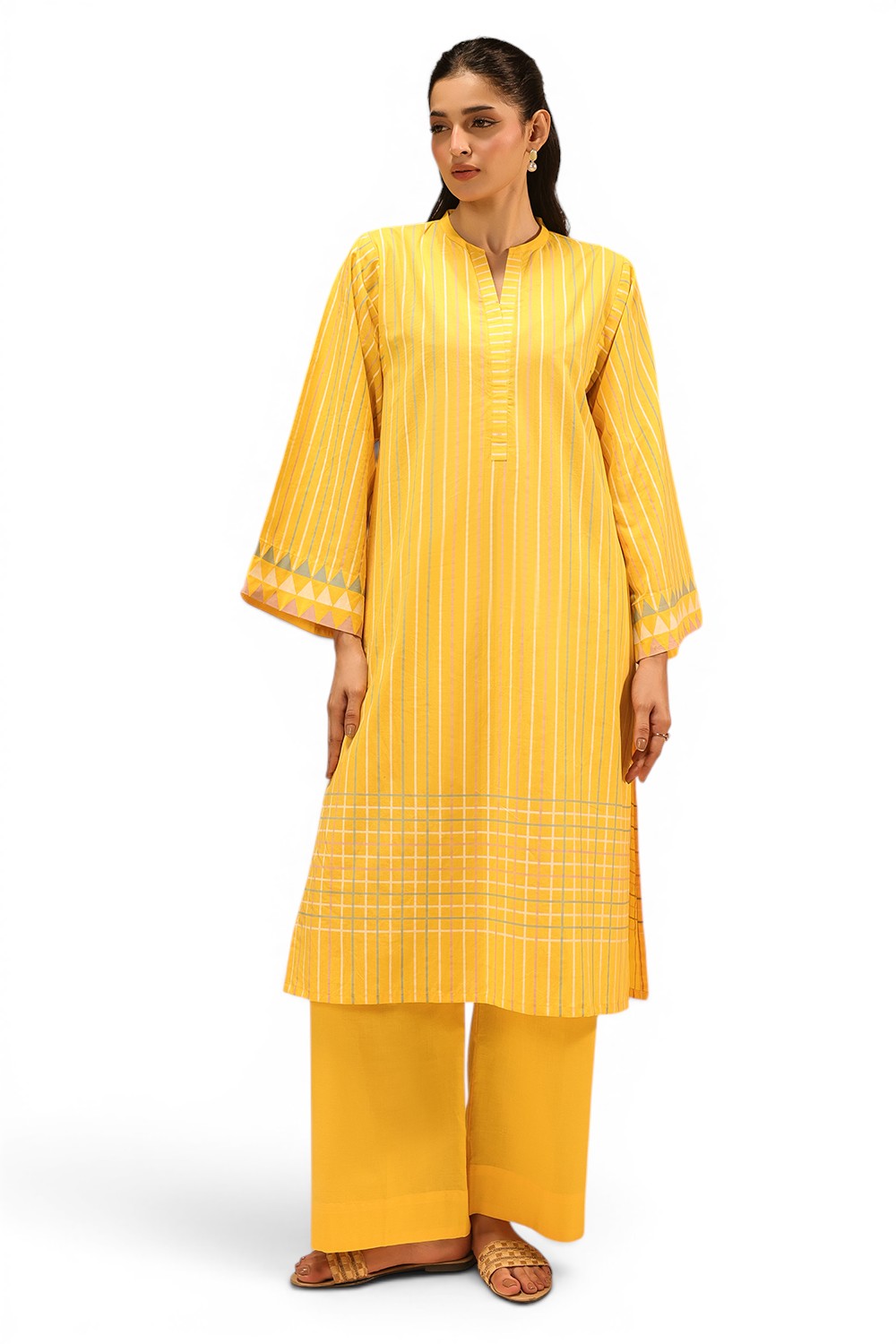 Cambric Block Printed Co-Ord Set