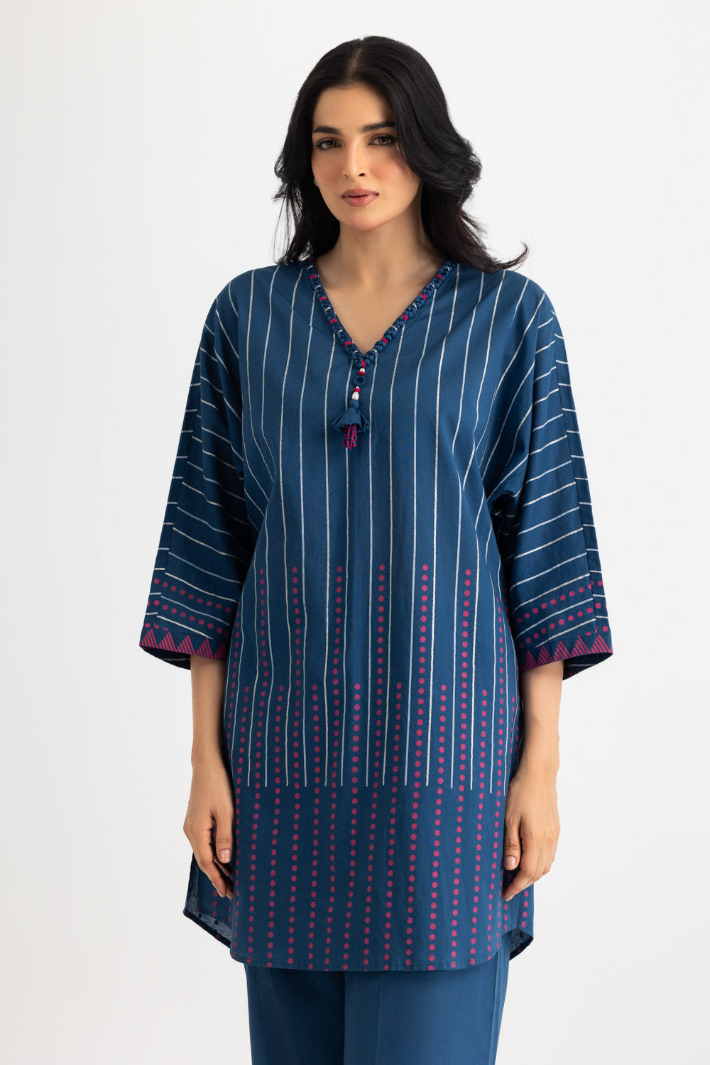 Cambric Block Printed Co-Ord Set