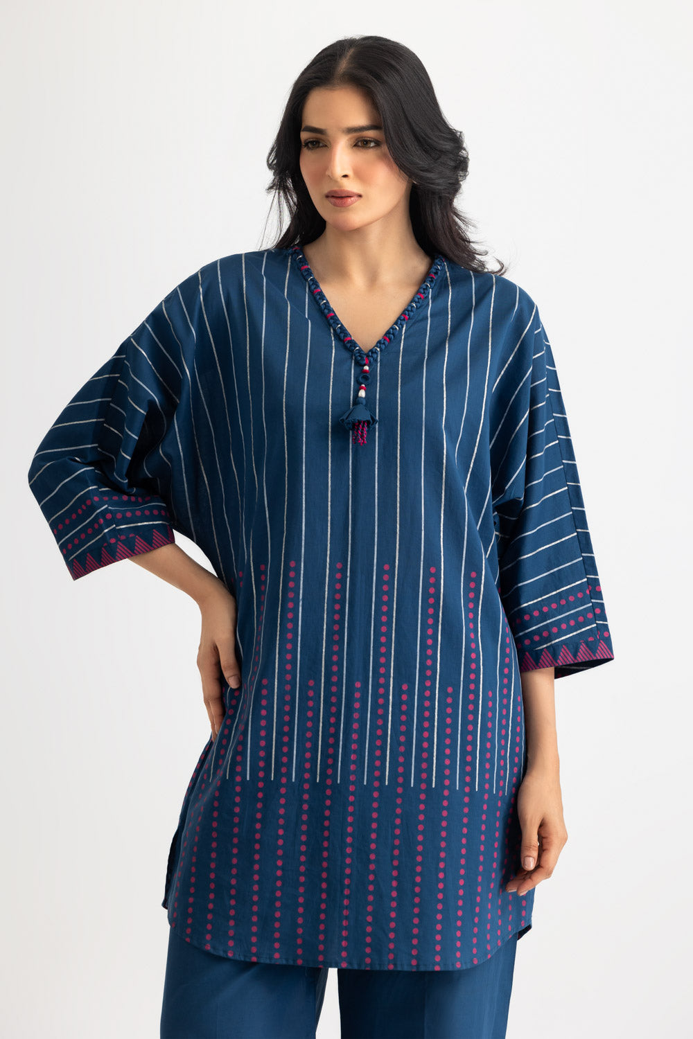 Cambric Block Printed Co-Ord Set
