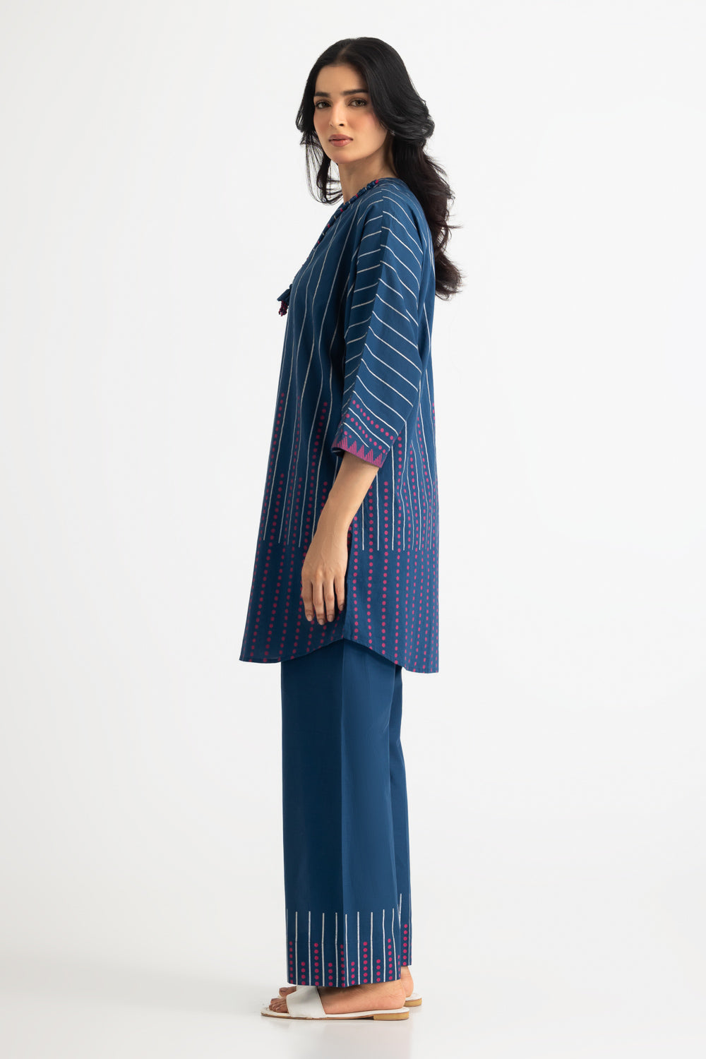 Cambric Block Printed Co-Ord Set
