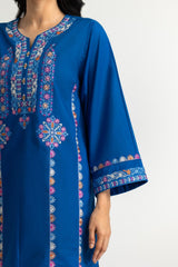 Cambric Embroidered Co-Ord Set