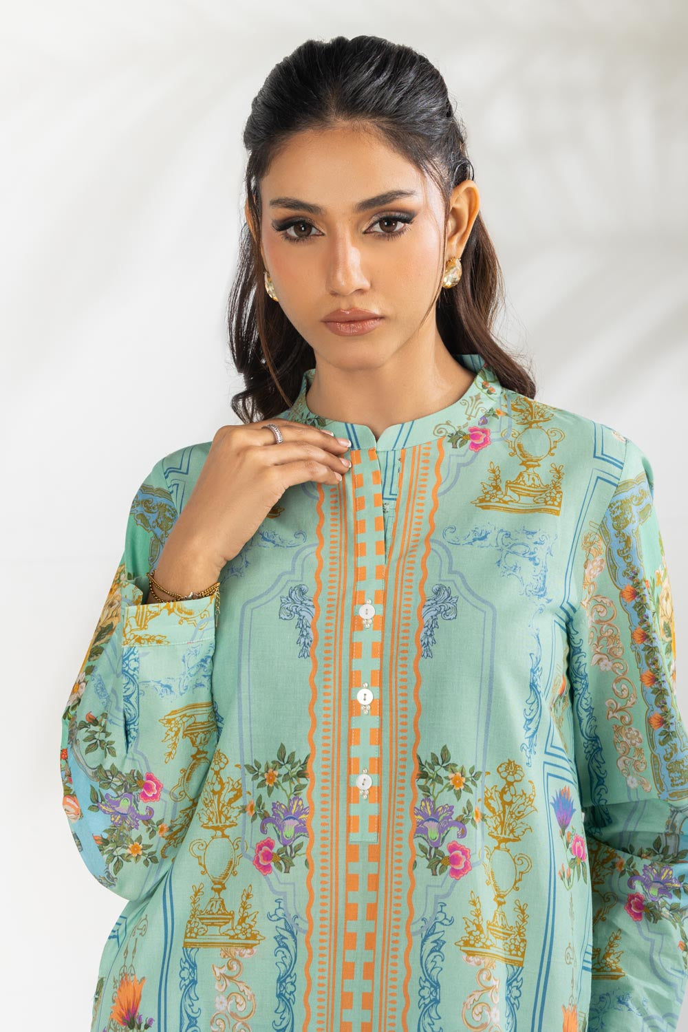 Cambric Printed Co-Ord Set