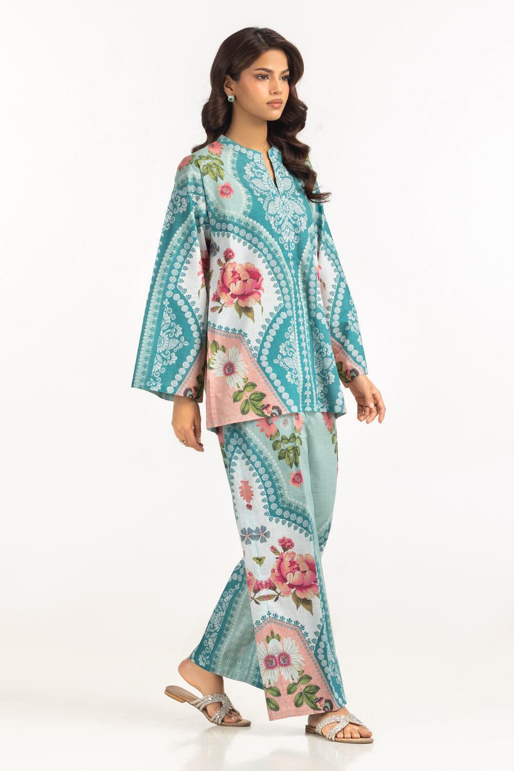 Cambric Printed Co-Ord Set