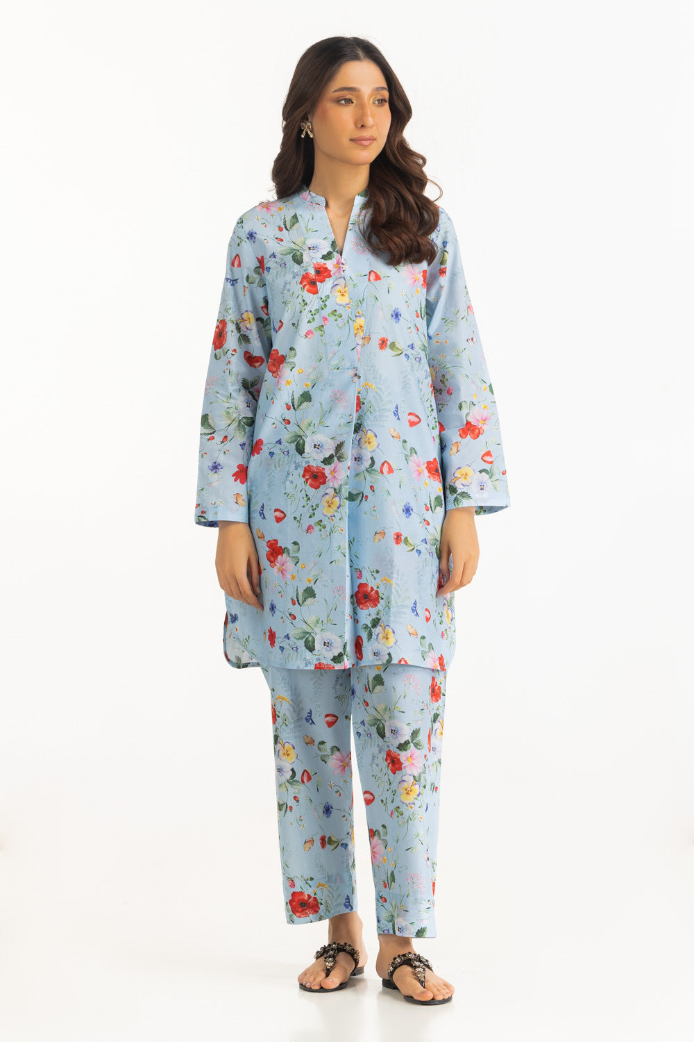 Cambric Printed Co-Ord Set