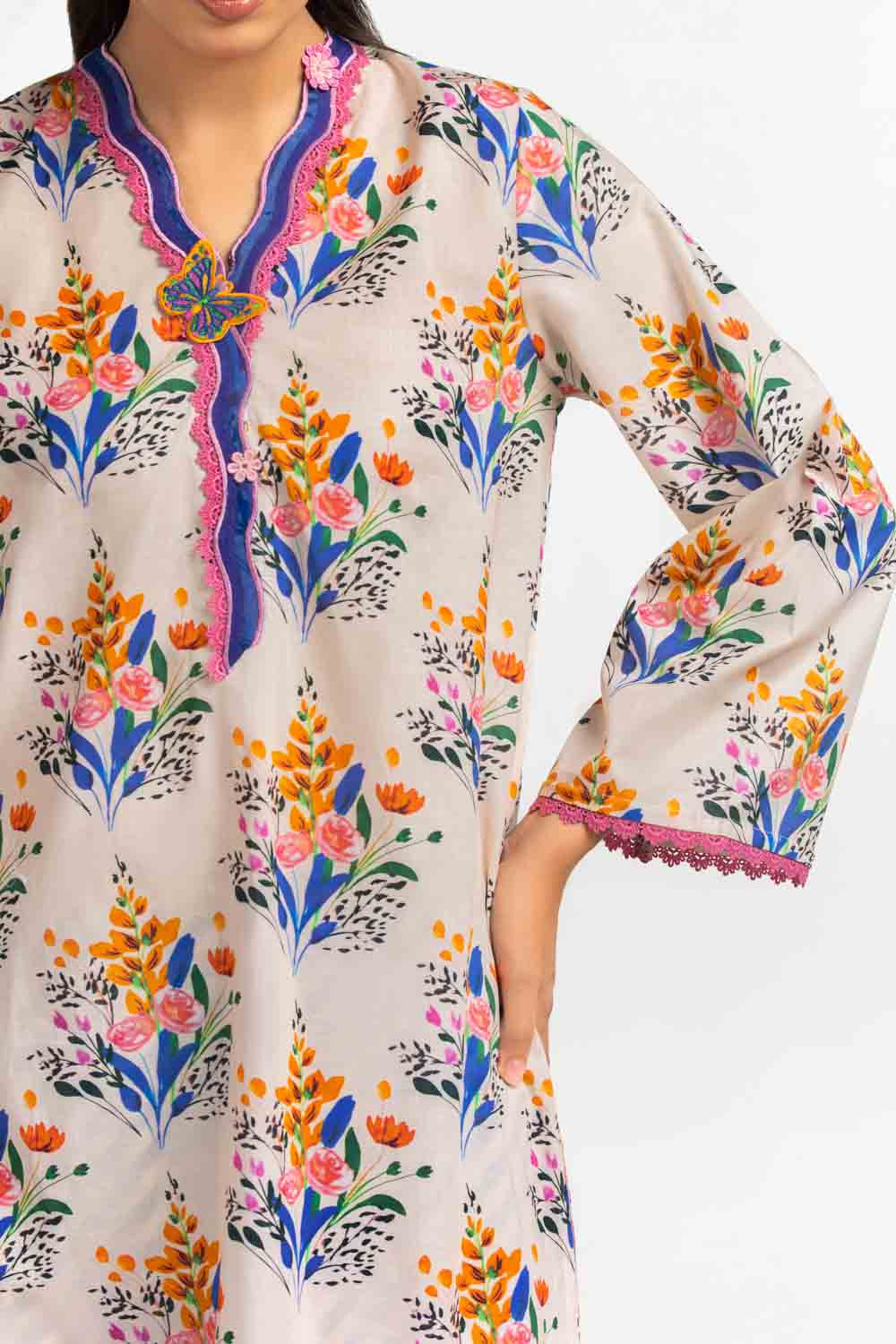 Cambric Printed Co-Ord Set