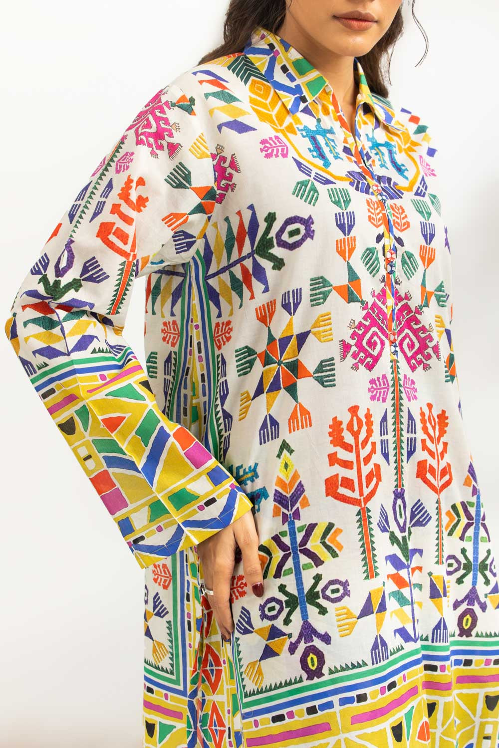 Cambric Printed Co-Ord Set