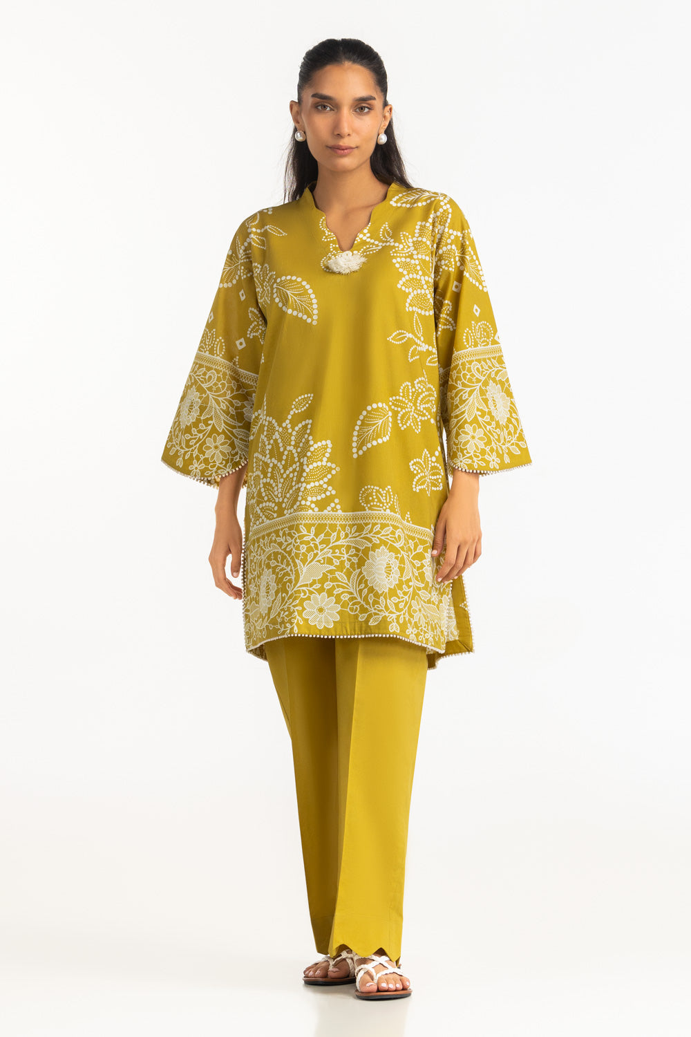 Cambric Printed Co-Ord Set