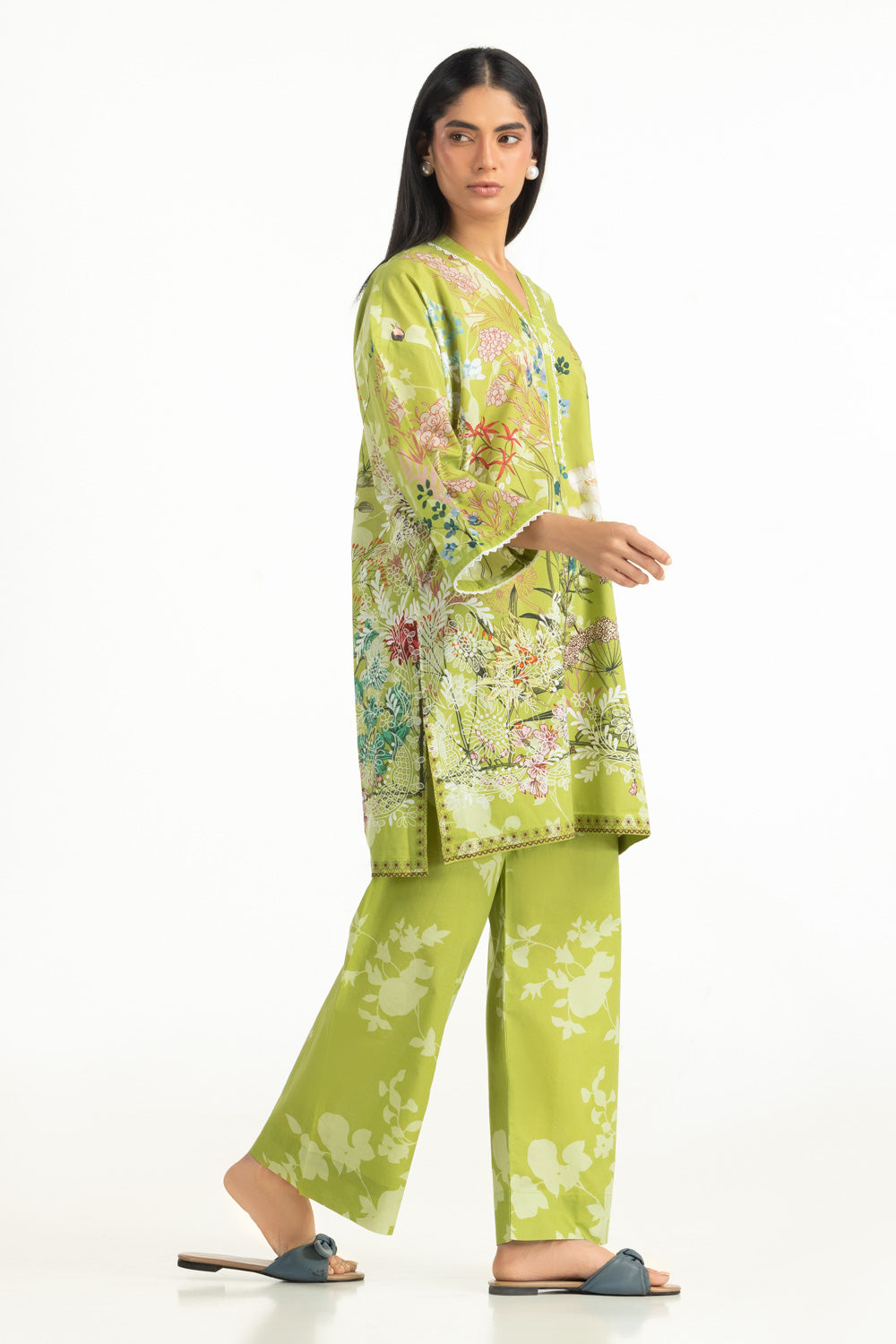 Cambric Printed Co-Ord Set