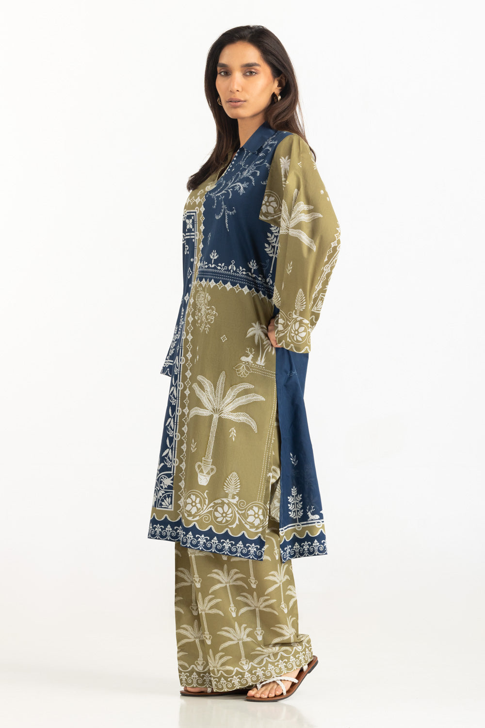 Cambric Printed Co-Ord Set