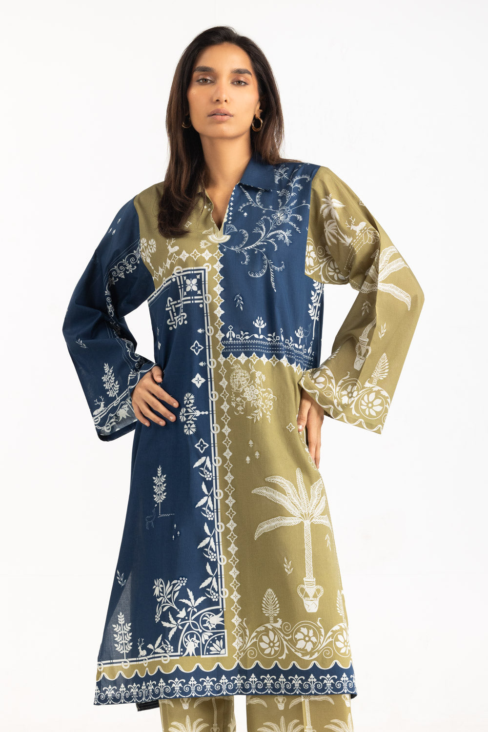 Cambric Printed Co-Ord Set