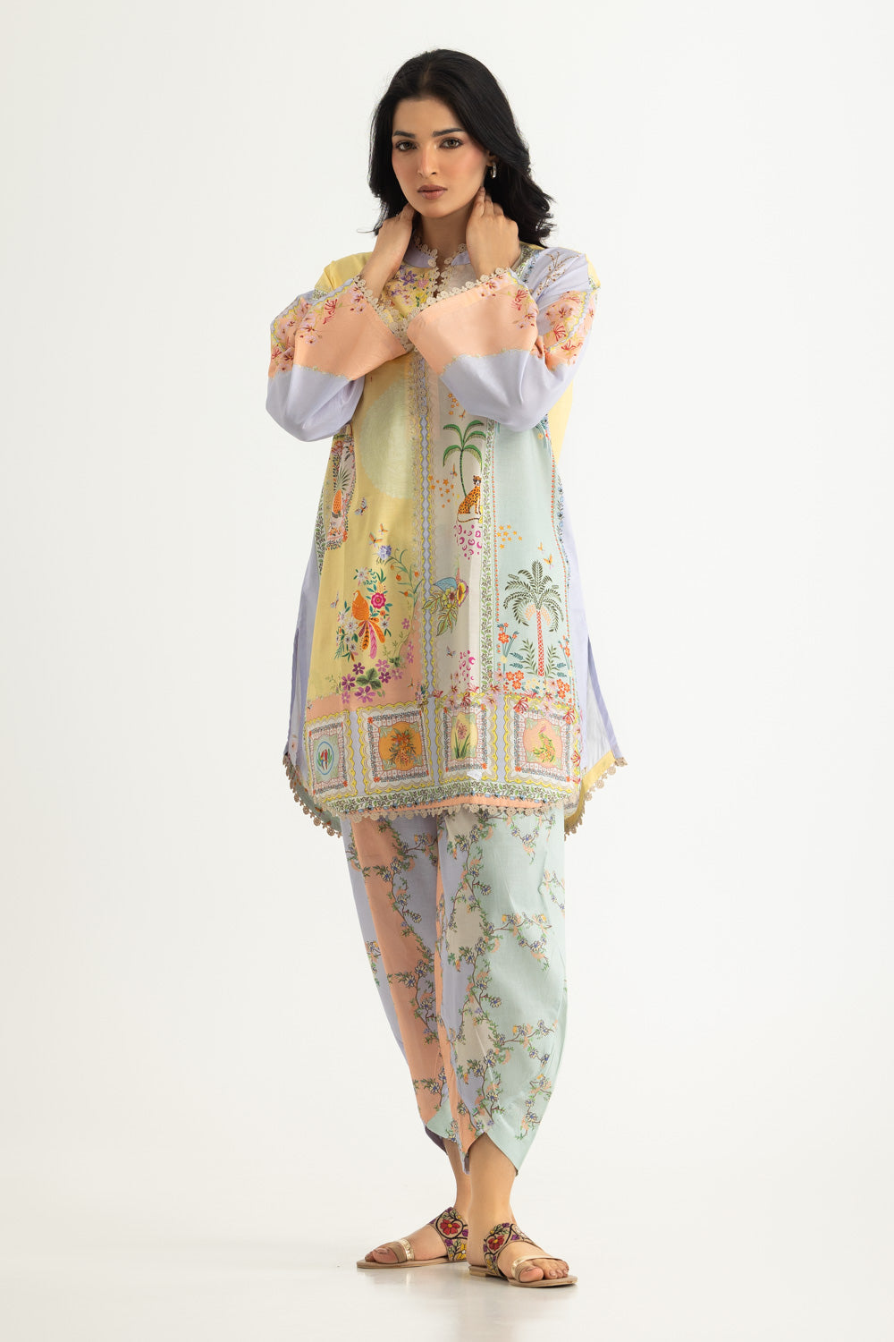 Cambric Printed Co-Ord Set