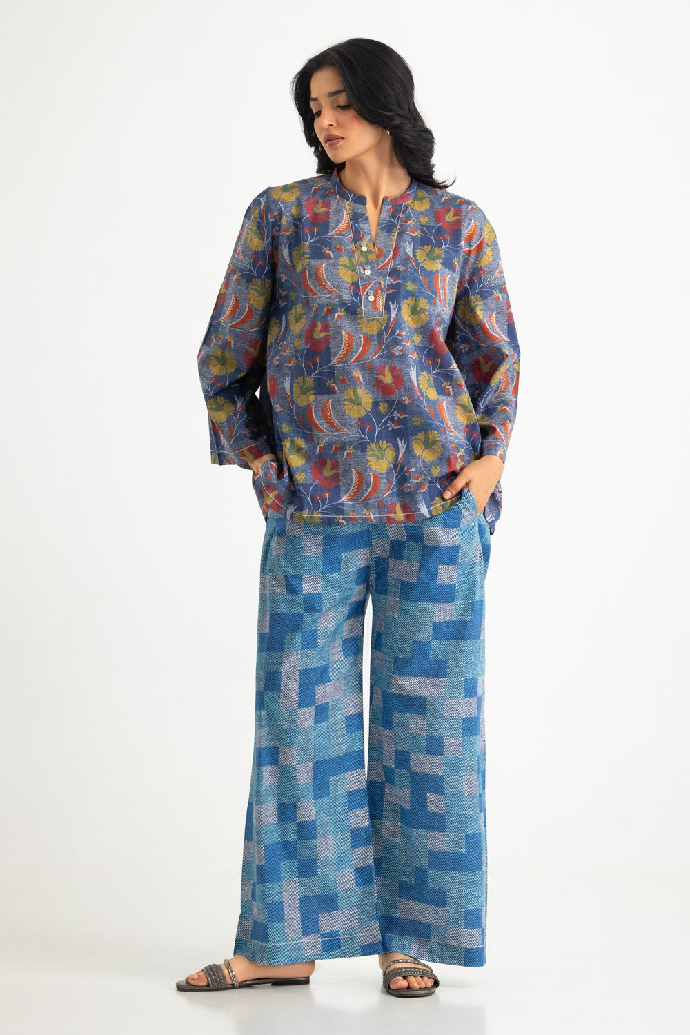 Cambric Printed Co-Ord Set