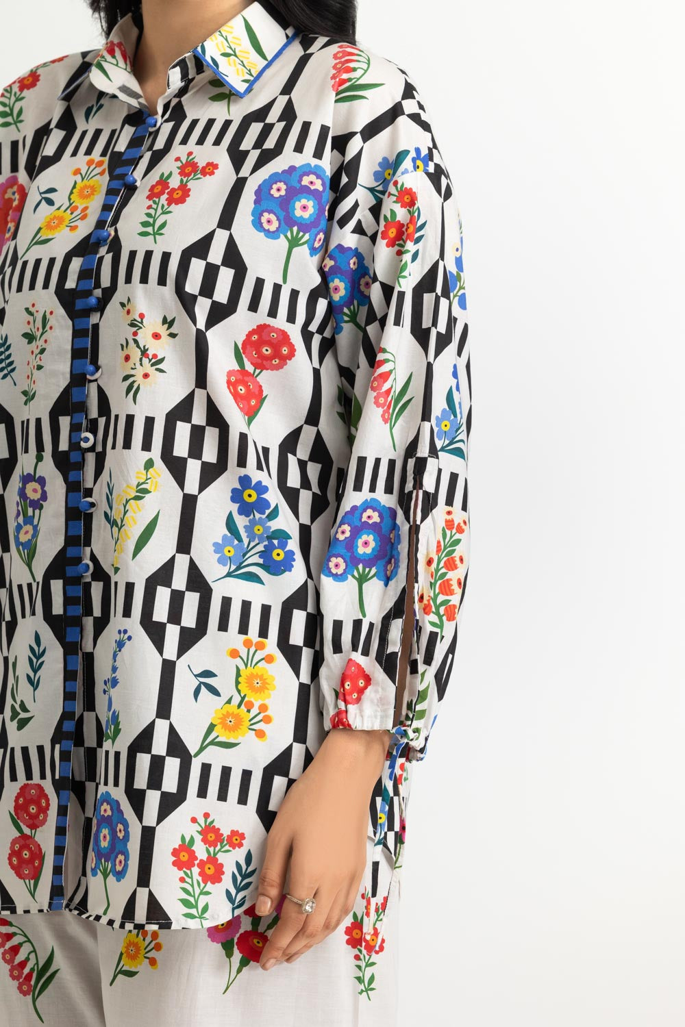 Cambric Printed Co-Ord Set