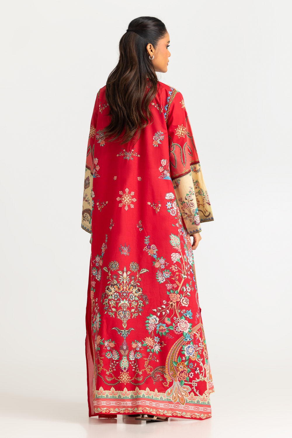 Cambric Printed Kaftan