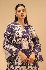 Cambric Printed Long Shirt
