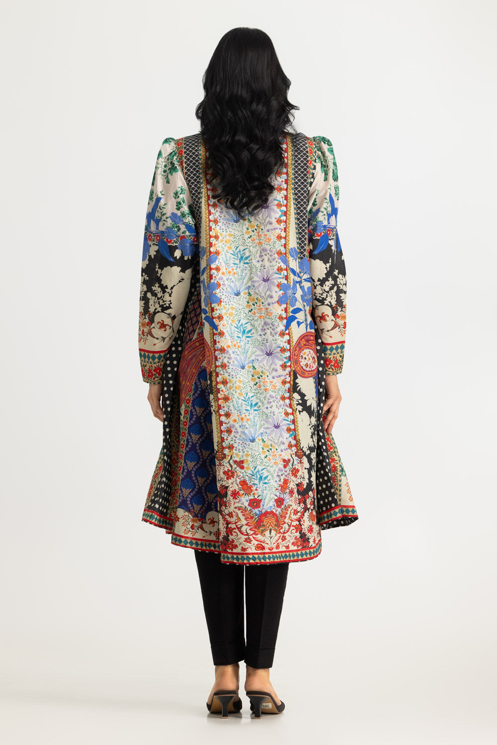 Cambric Printed Long Shirt