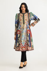 Cambric Printed Long Shirt