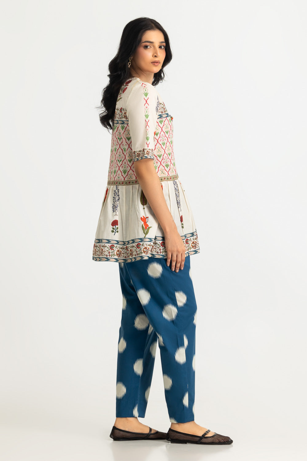 Cambric Printed Shirt And Trouser