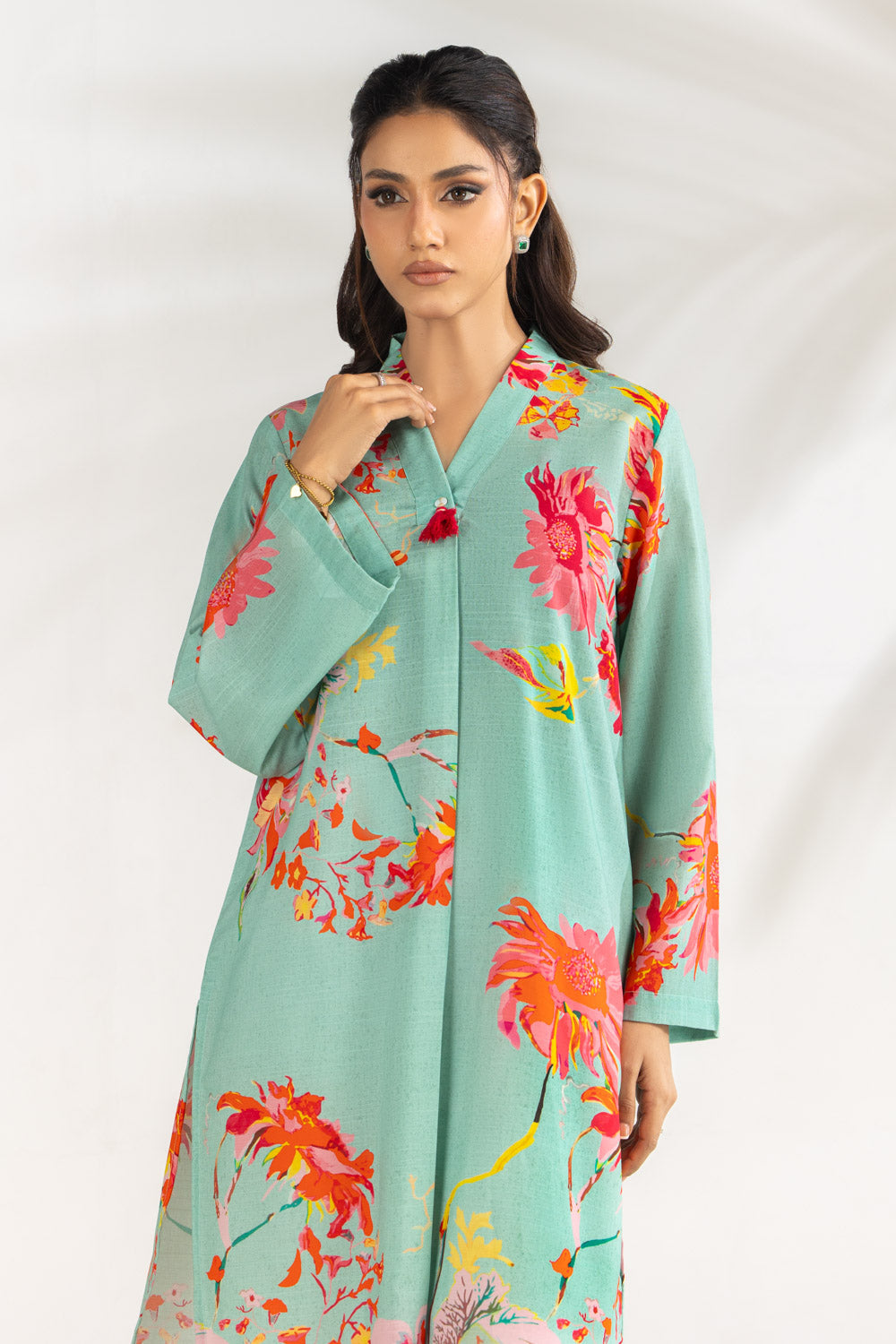 Cambric Printed Shirt