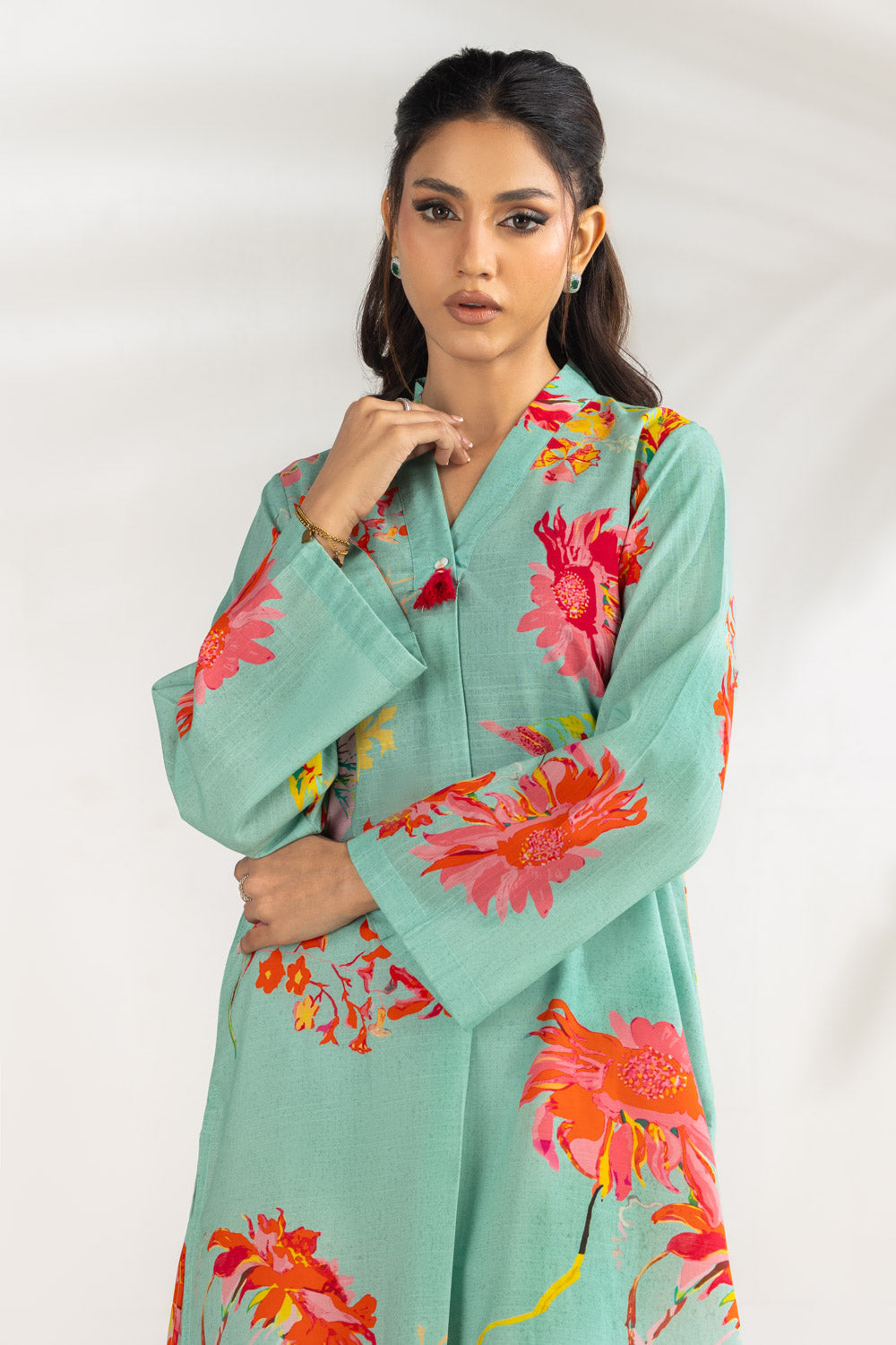 Cambric Printed Shirt