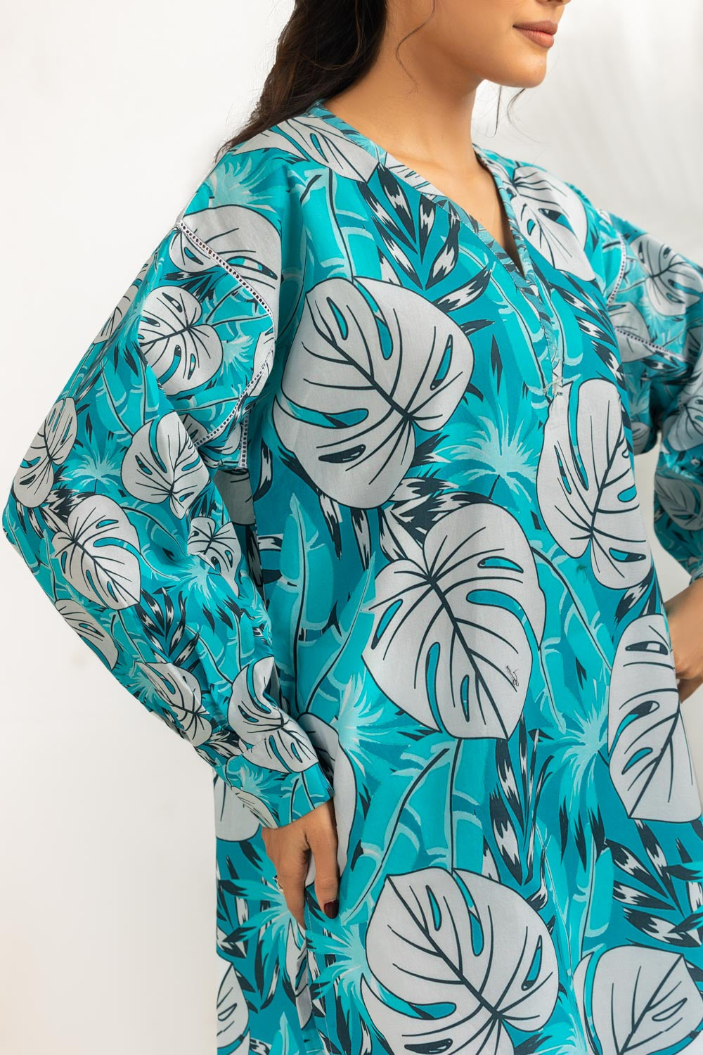 Cambric Printed Shirt