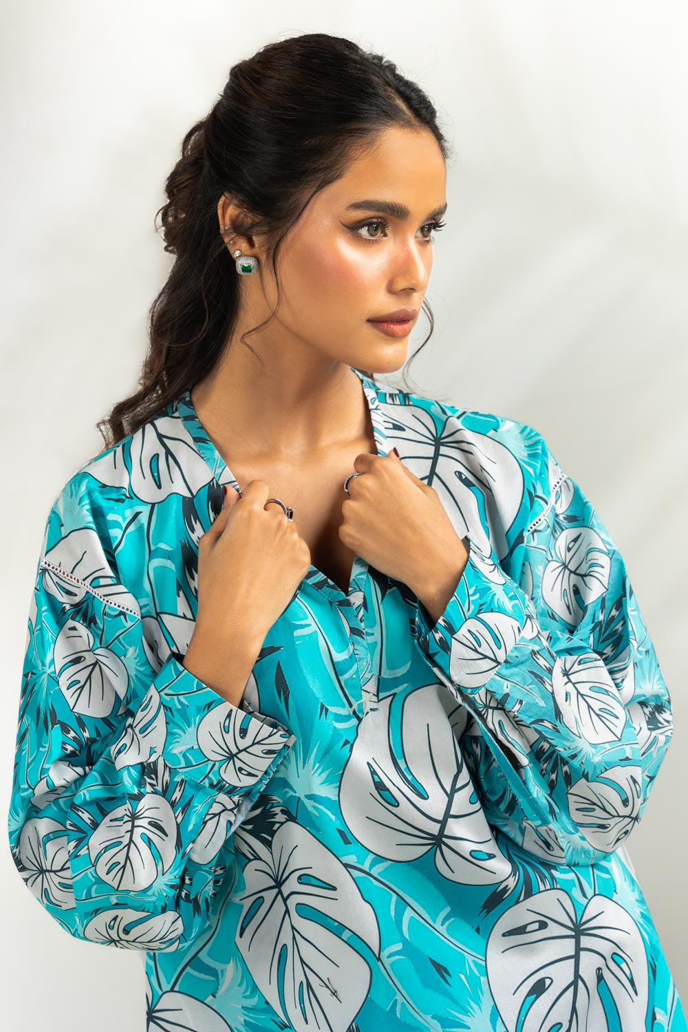 Cambric Printed Shirt