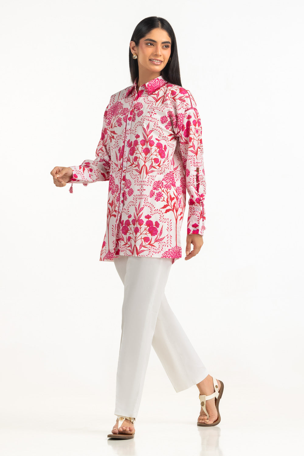 Cambric Printed Shirt