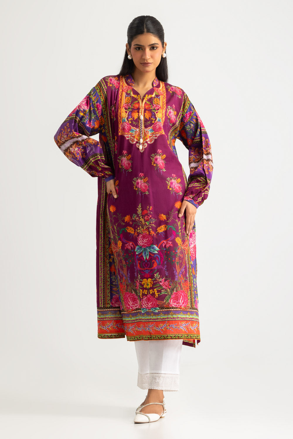 Cambric Printed Shirt