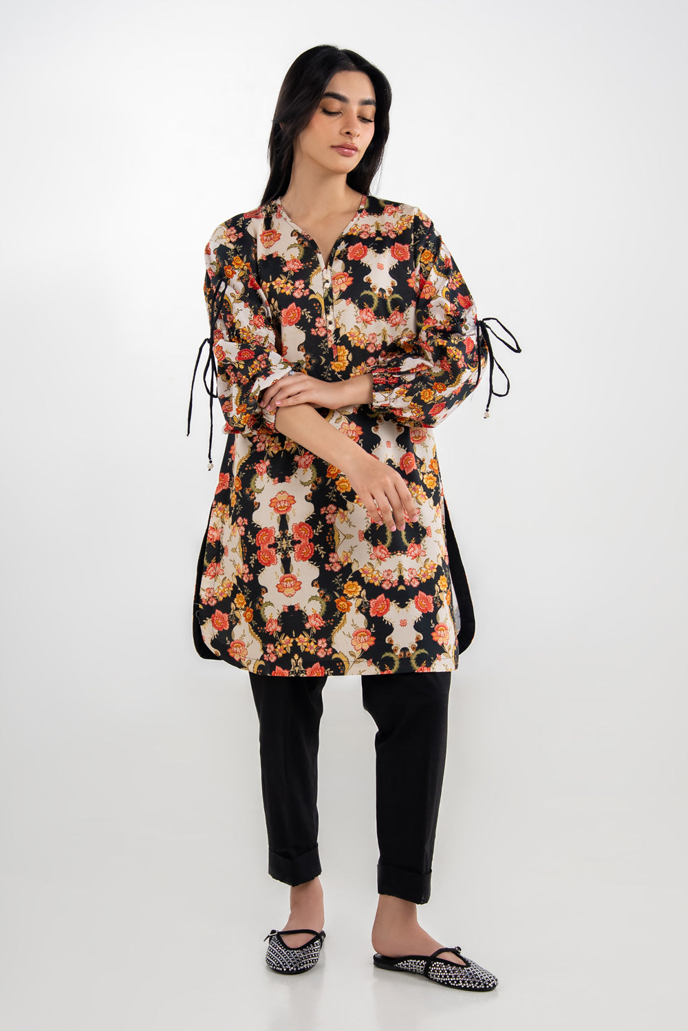 Cambric Printed Shirt