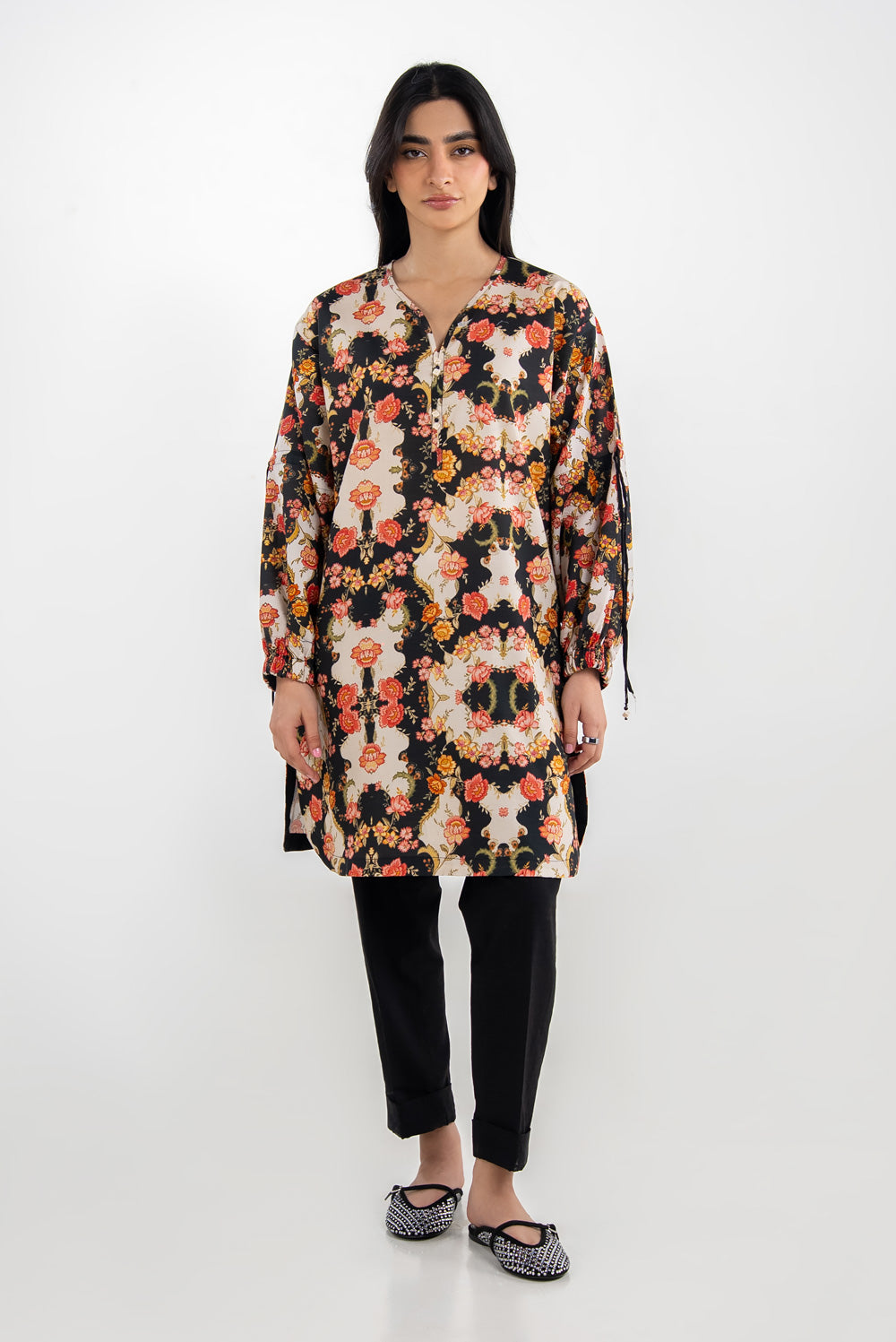 Cambric Printed Shirt