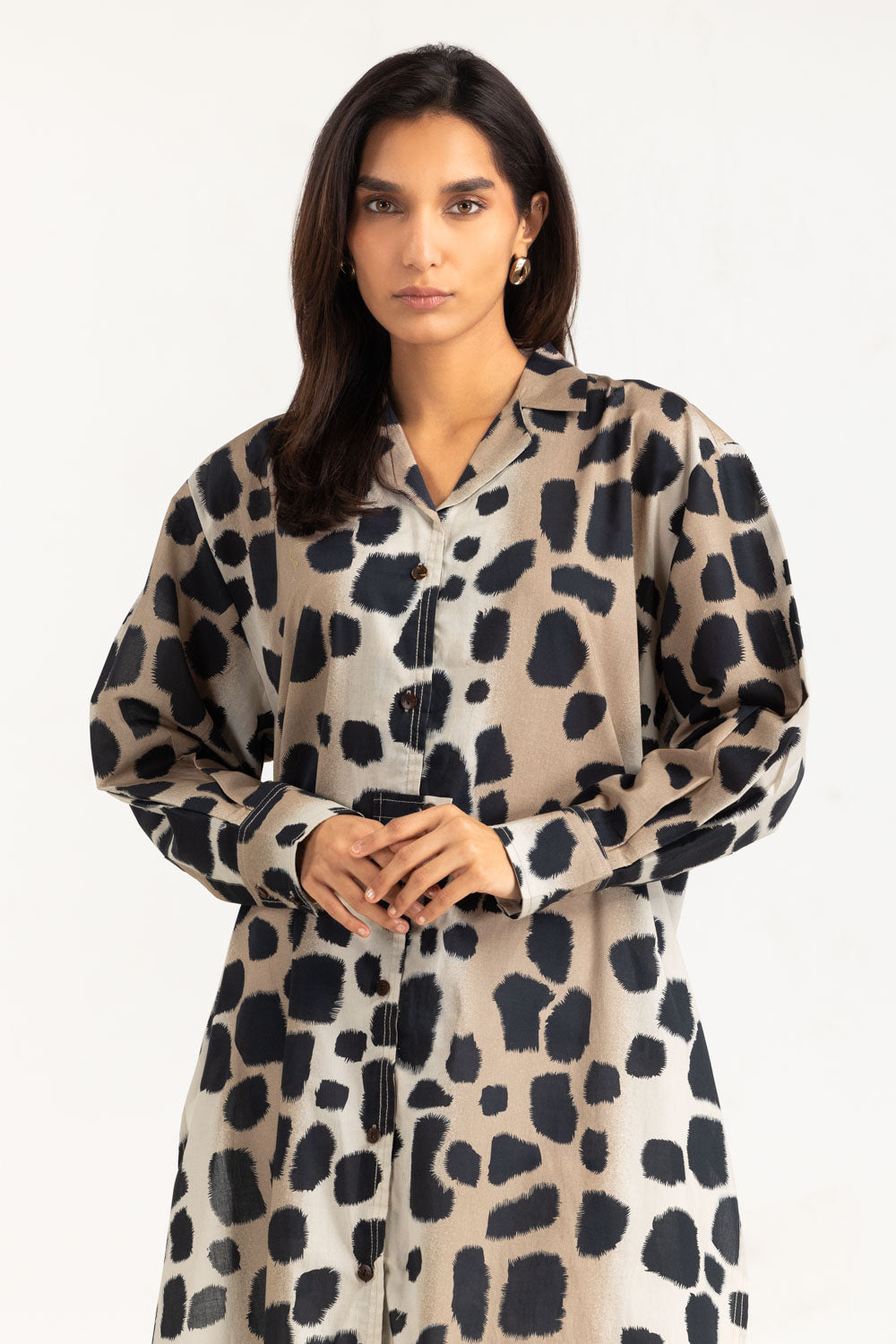 Cambric Printed Shirt