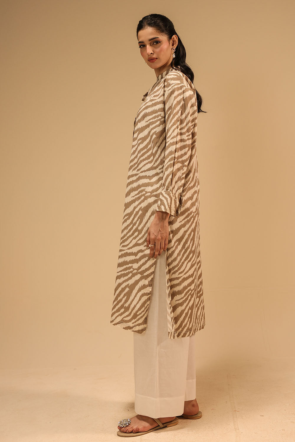 Cambric Printed Shirt