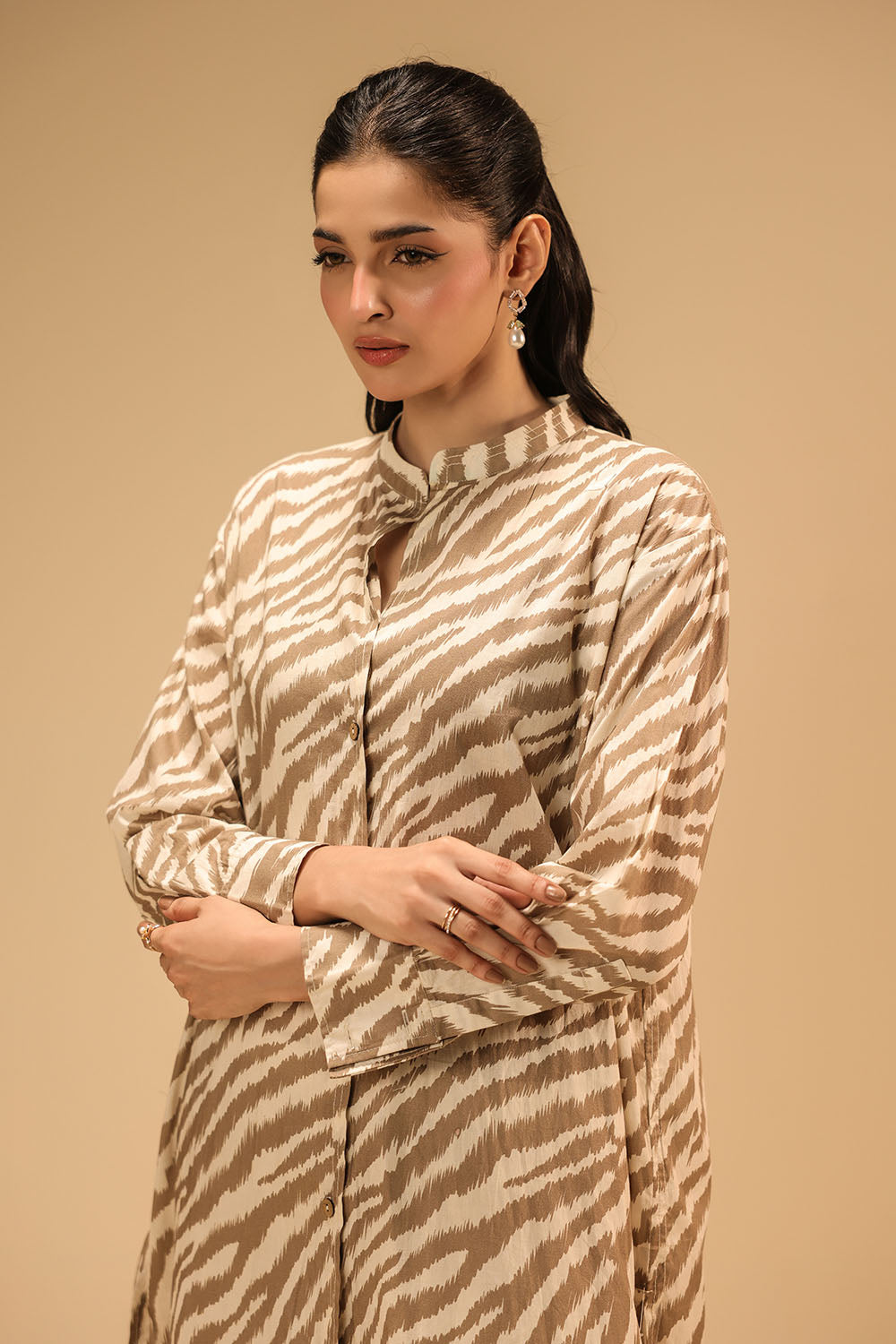 Cambric Printed Shirt