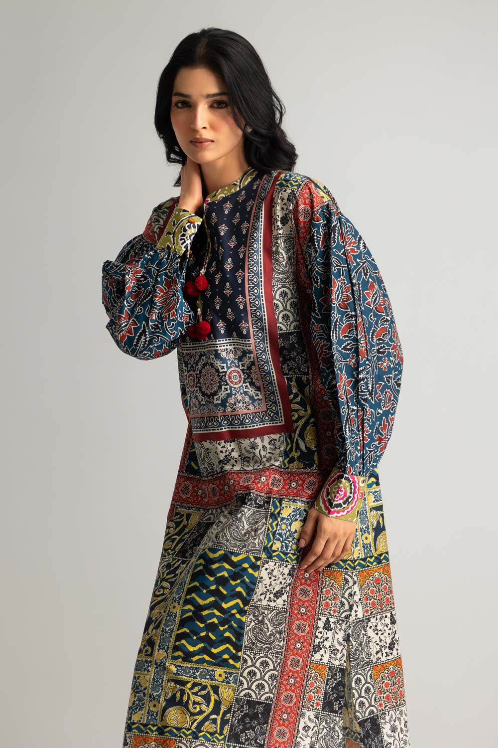 Cambric Printed Shirt