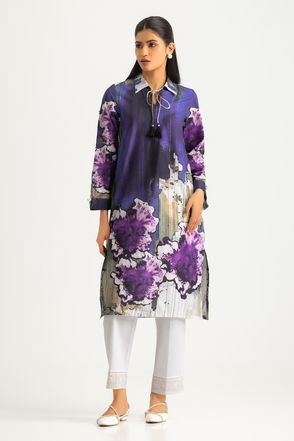 Cambric Printed Shirt