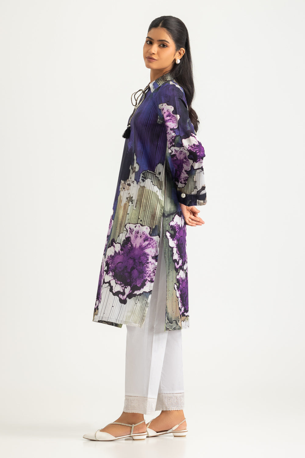 Cambric Printed Shirt