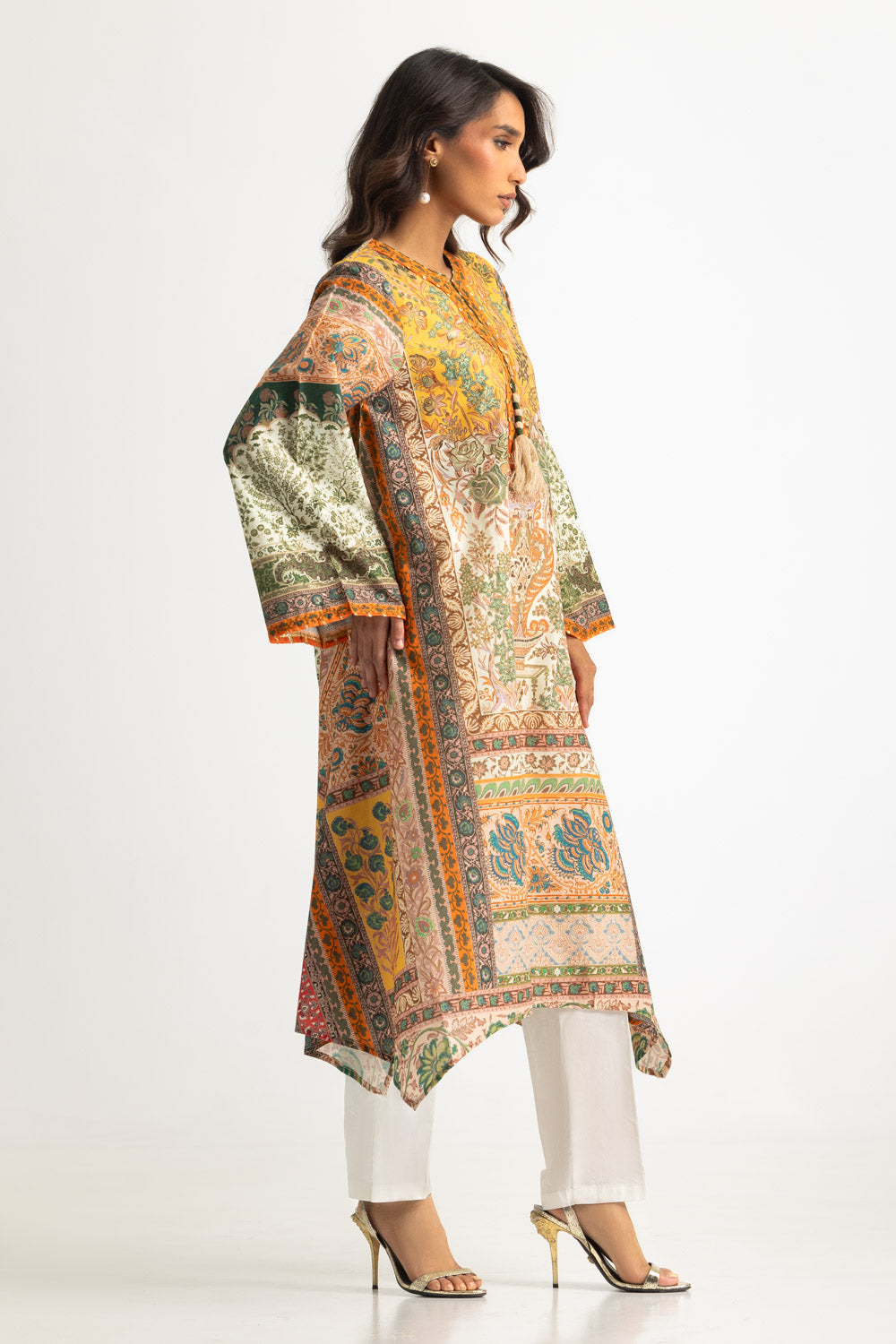 Cambric Printed Shirt
