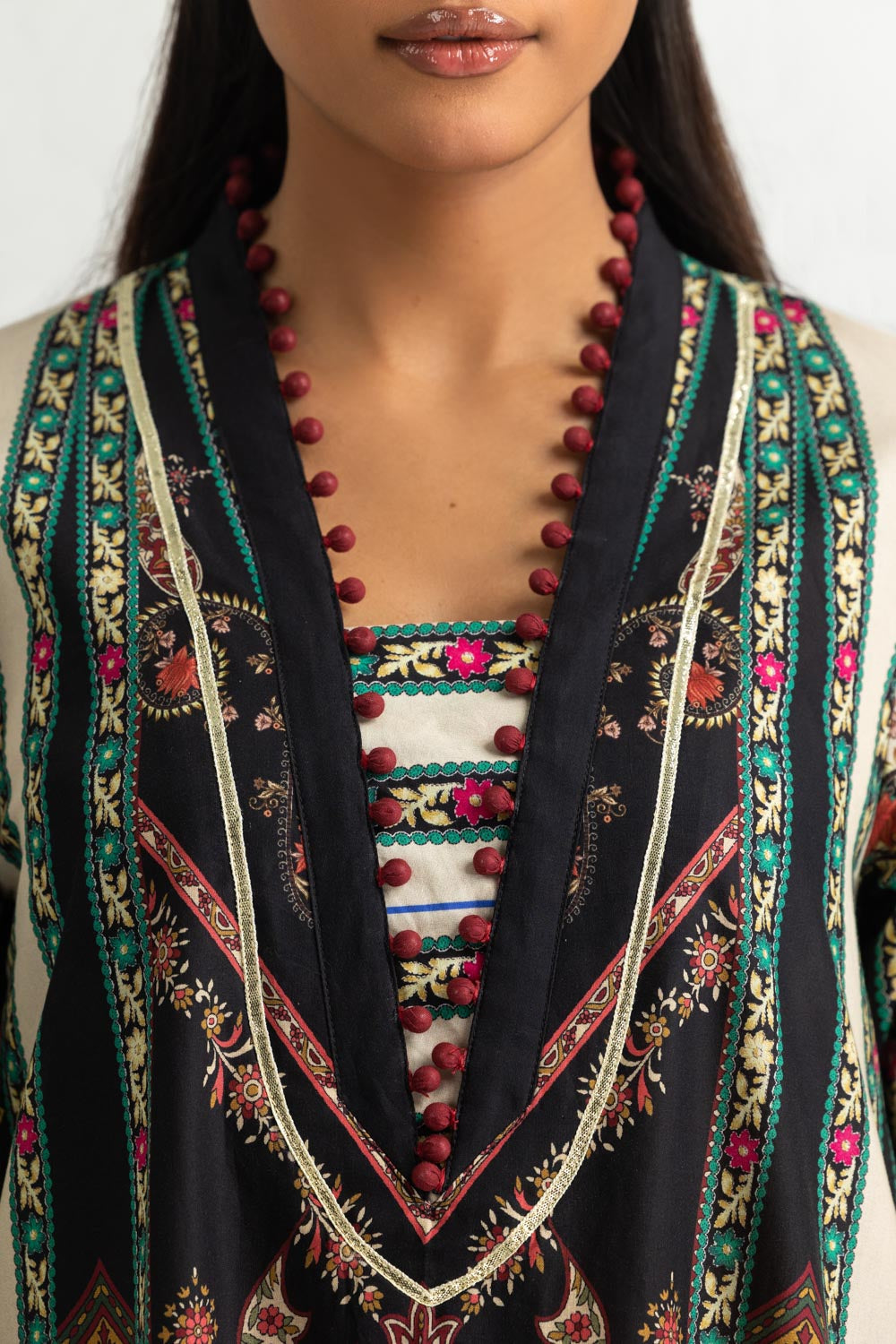 Cambric Printed Shirt