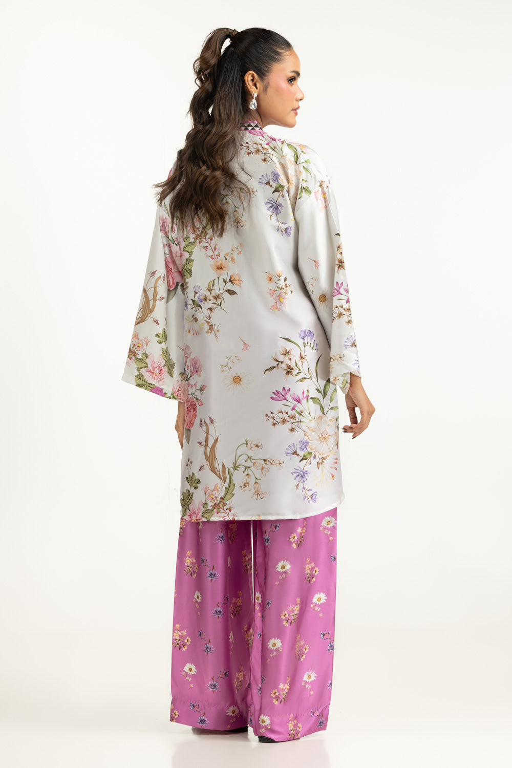 Charmeuse Silk Printed Co-Ord Set